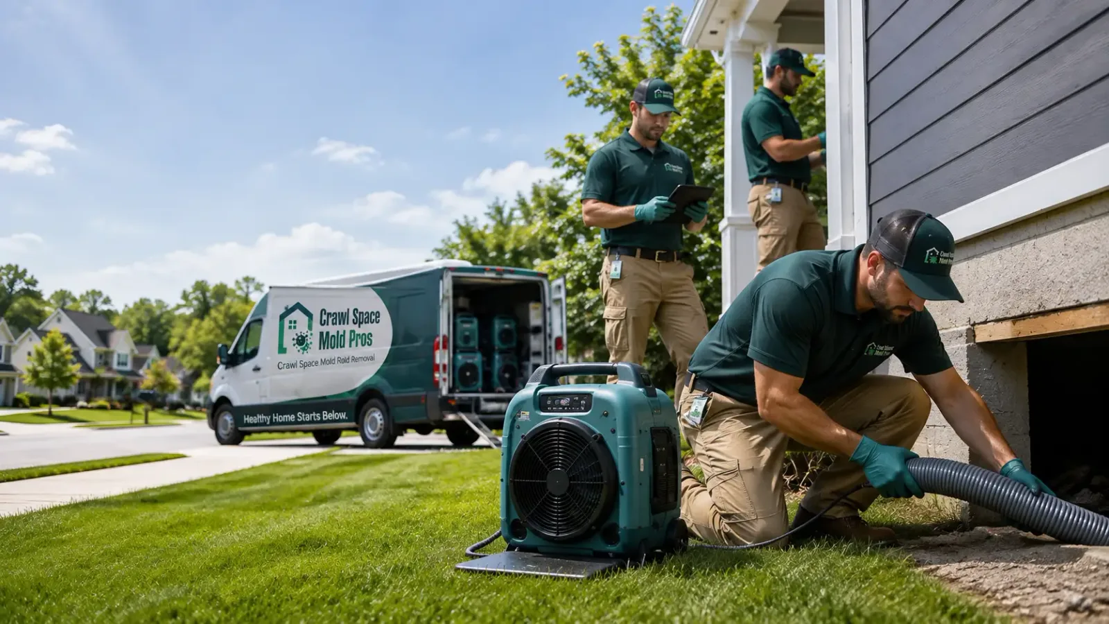 Crawl Space Mold Removal in Elmora, PA